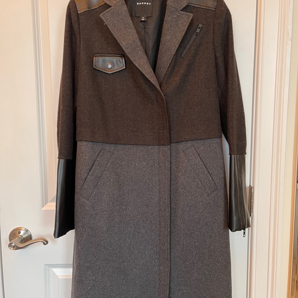 Trouve wool long coat - Picture 6 of 8